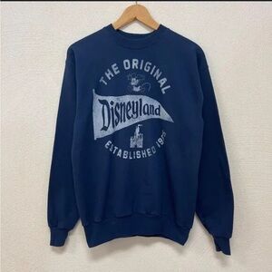 Hanes Vintage Navy Blue Sweater Unisex